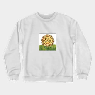 Hello spring Crewneck Sweatshirt